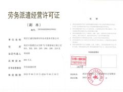 南京正诚实海事对外技术服务有限公司证照略缩图